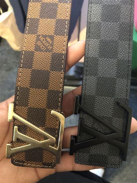 lv gold and red belt|louis vuitton checkered belt.